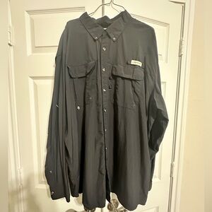 Black outdoor fishing shirt